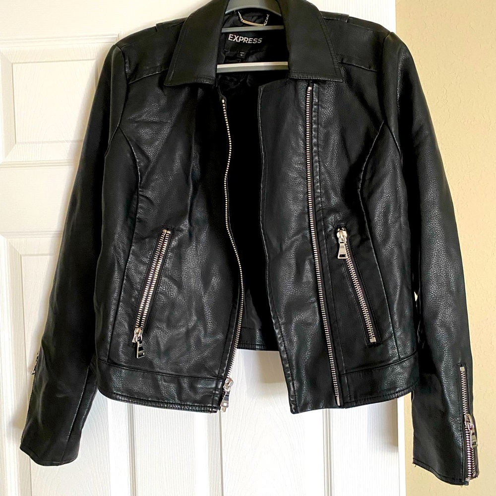 Express Faux Leather Jacket
